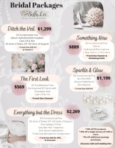 bridal packages