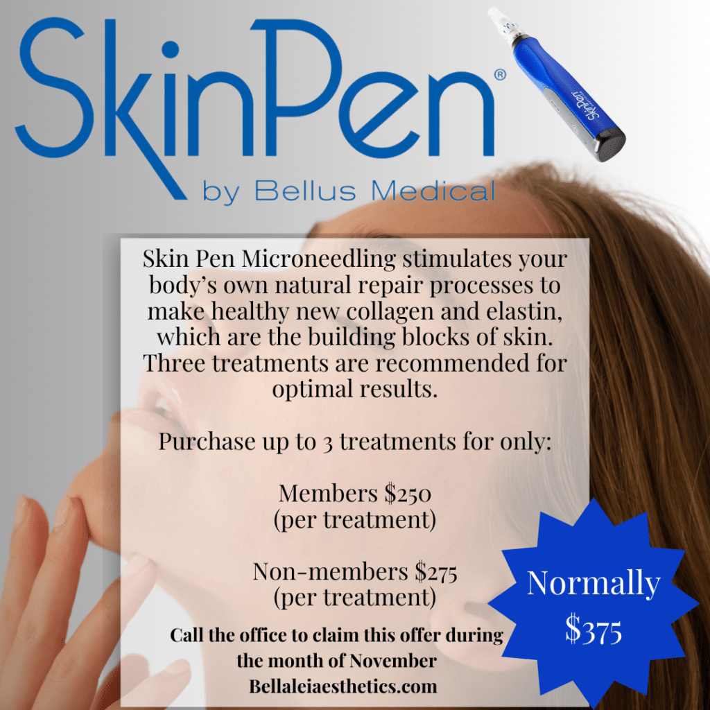 skin pen acne scar treatment bella Lei fleming island